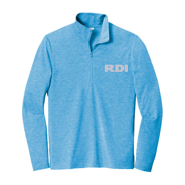 Embroidered RDI - PosiCharge ® Tri Blend Wicking 1/4 Zip Pullover Thumbnail