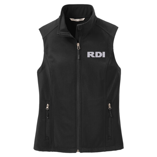 Embroidered RDI - Ladies Core Soft Shell Vest Thumbnail