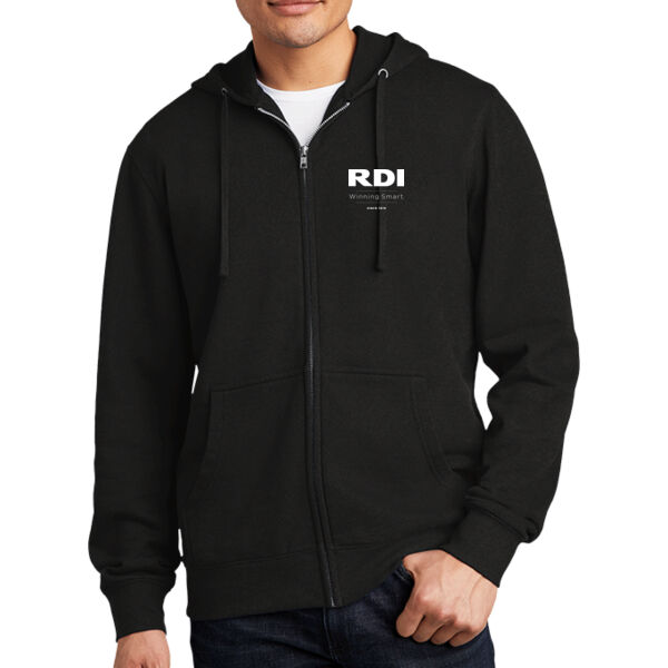 Printed RDI Winning Smart - Fleece Full Zip Hoodie Thumbnail